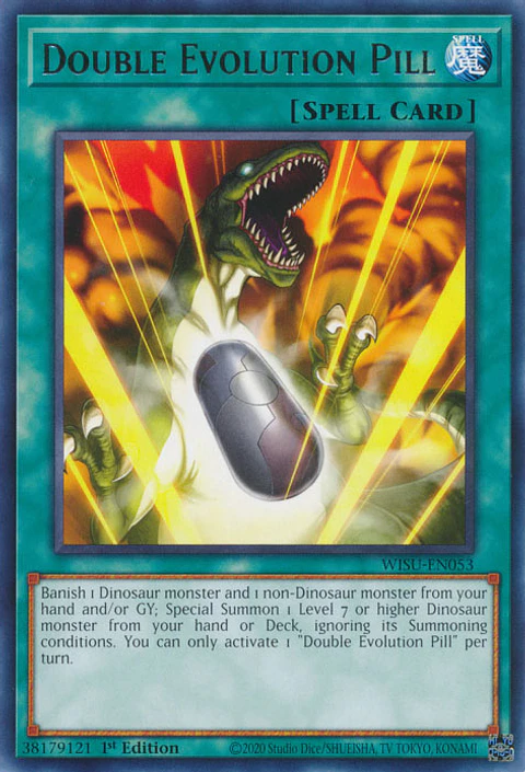 Double Evolution Pill - WISU-EN053 - Rare 