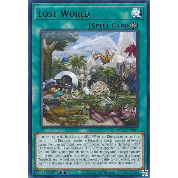 Lost World - WISU-EN057 - Rare 