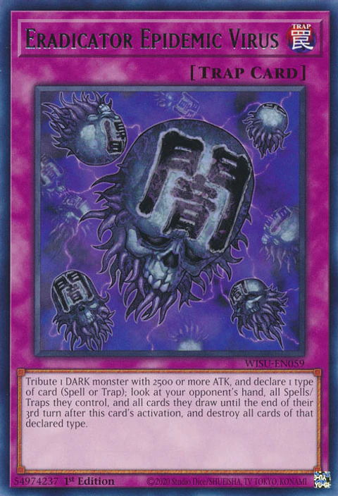 Eradicator Epidemic Virus - WISU-EN059 - Rare 