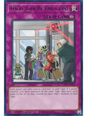 There Can Be Only One - WISU-EN060 - Rare 