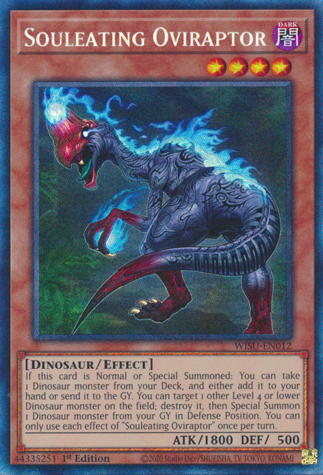 Souleating Oviraptor - WISU-EN012 - Collector's Rare 1
