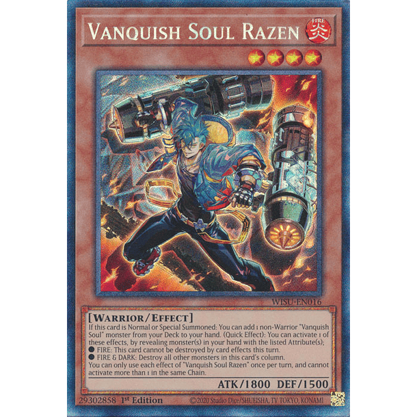 Vanquish Soul Razen - WISU-EN016 - Collector  Rare