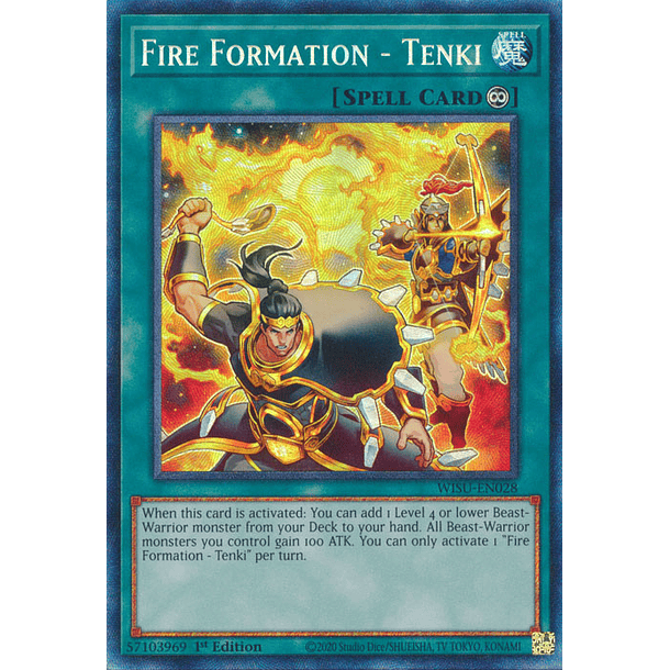 Fire Formation - Tenki - WISU-EN028 - Collector's Rare
