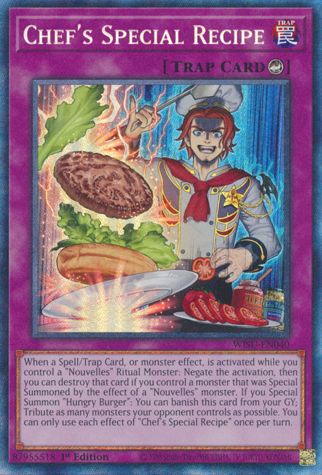 Chef's Special Recipe - WISU-EN040 - Collector's Rare 1
