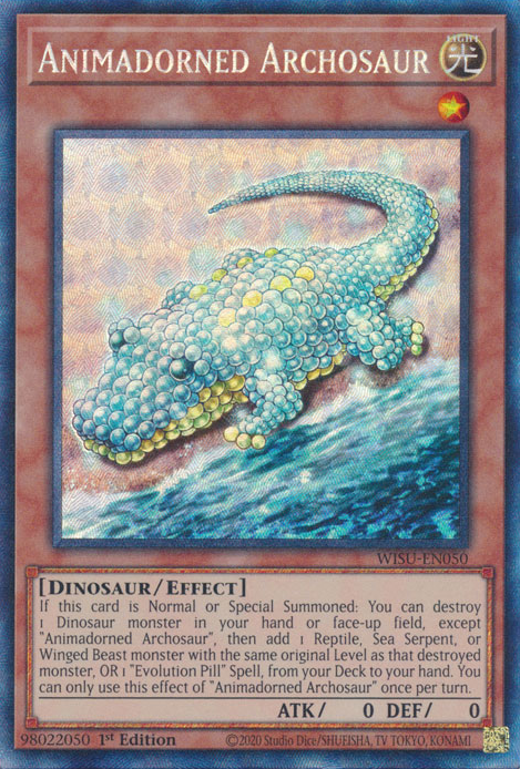 Animadorned Archosaur - WISU-EN050 - Collector's Rare 1