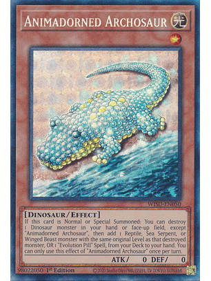 Animadorned Archosaur - WISU-EN050 - Collector's Rare