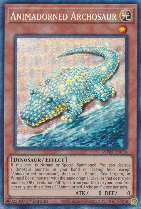 Animadorned Archosaur - WISU-EN050 - Collector's Rare