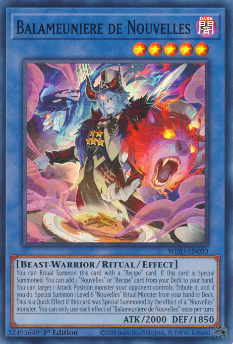 Balameuniere de Nouvelles - WISU-EN033 - Super Rare 1