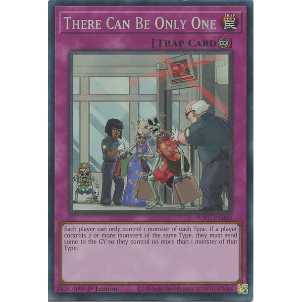 There Can Be Only One - WISU-EN060 - Collector Rare