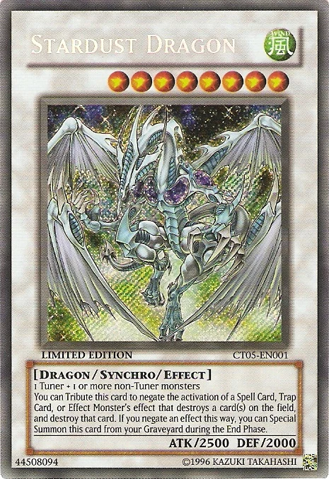 Stardust Dragon - CT05-EN001 - Secret Rare 1