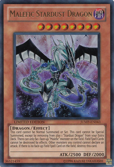 Malefic Stardust Dragon - JUMP-EN043 - Ultra Rare 1