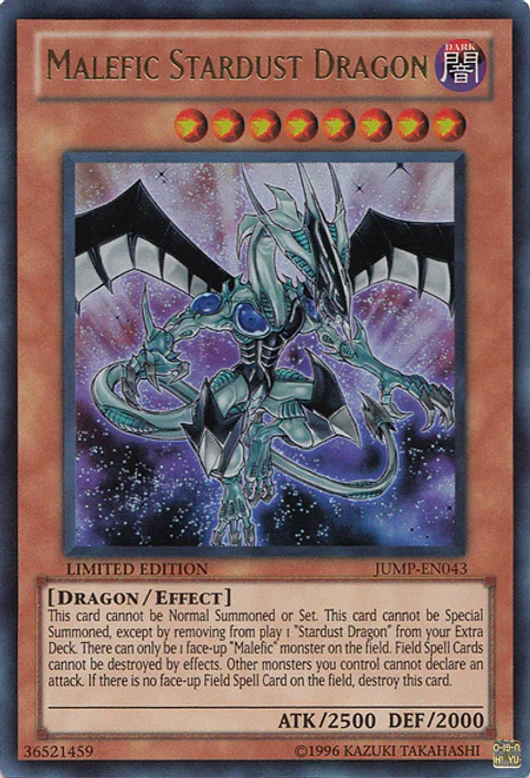 Malefic Stardust Dragon - JUMP-EN043 - Ultra Rare
