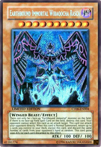 Earthbound Immortal Wiraqocha Rasca - CT06-EN004 - Secret Rare 1