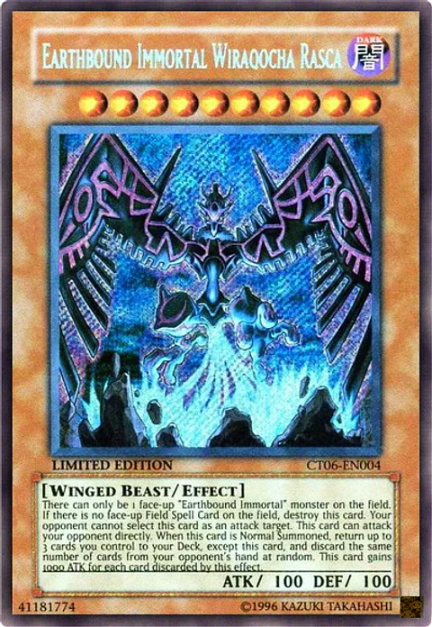 Earthbound Immortal Wiraqocha Rasca - CT06-EN004 - Secret Rare