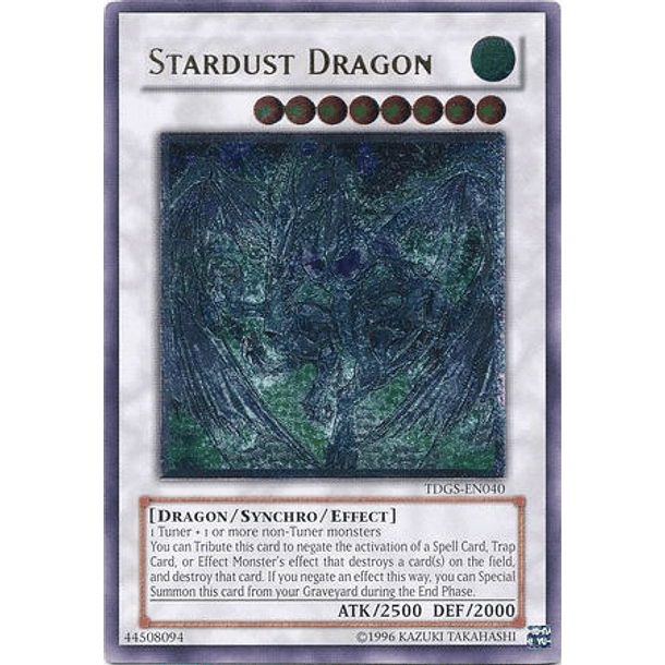 Ultimate Rare - Stardust Dragon - TDGS-EN040 Unlimited