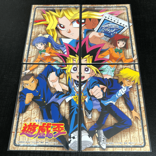 Yu-Gi-Oh! Cartas Rompecabezas Amada Toei Animation Shueisha de (1998) solo lanzado en Japon #38 #39 #40 #41