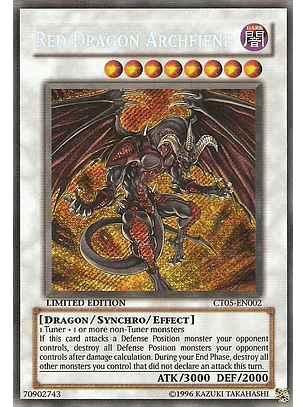 Red Dragon Archfiend - CT05-EN002 - Secret Rare