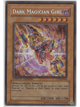 Dark Magician Girl - CT2-EN004 - Secret Rare 