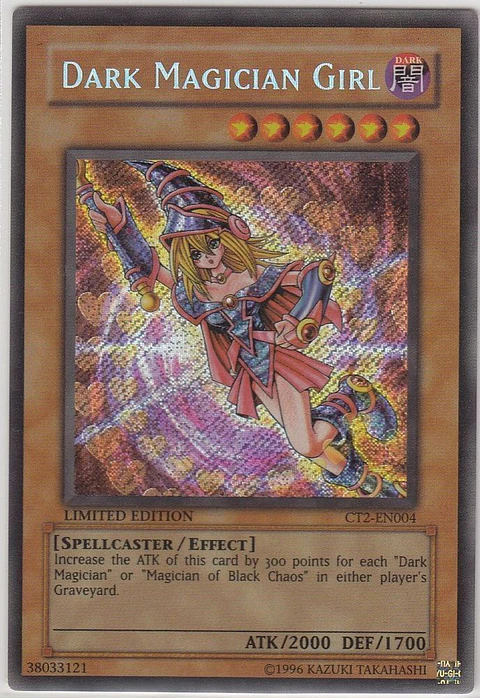 Dark Magician Girl - CT2-EN004 - Secret Rare 