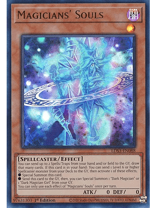 Magicians' Souls - LDS3-EN088 - Ultra Rare (varios Idiomas)