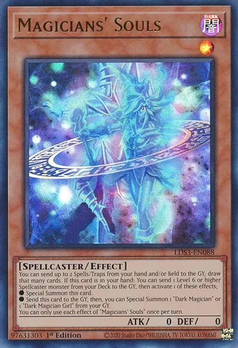 Magicians' Souls - LDS3-EN088 - Ultra Rare 