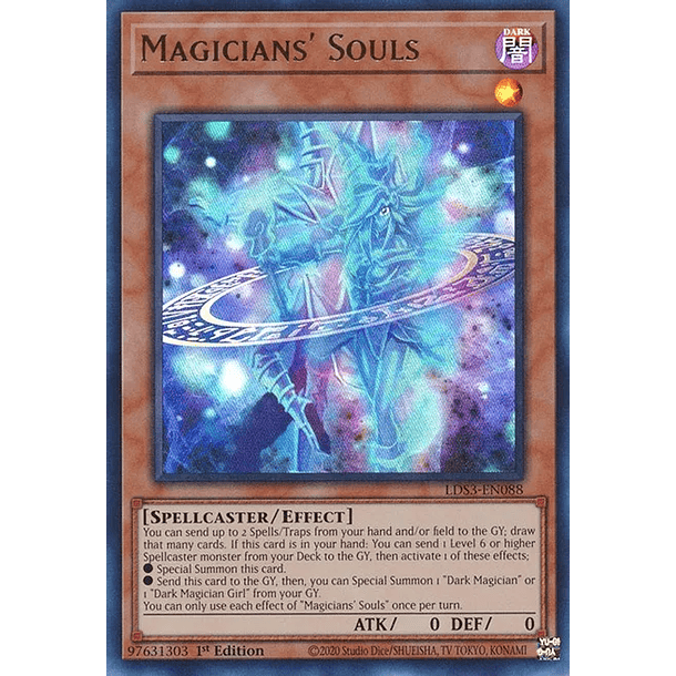 Magicians' Souls - LDS3-EN088 - Ultra Rare (varios Idiomas)