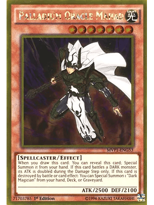 Palladium Oracle Mahad - MVP1-ENG53 - Gold Rare