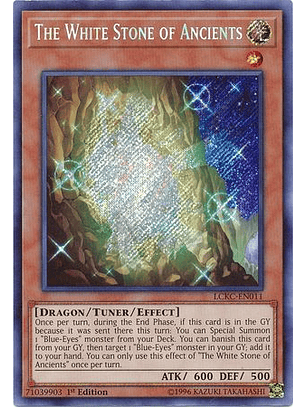 The White Stone of Ancients - LCKC-EN011 - Secret Rare