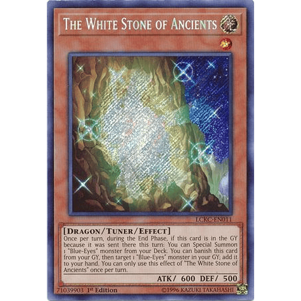 The White Stone of Ancients - LCKC-EN011 - Secret Rare