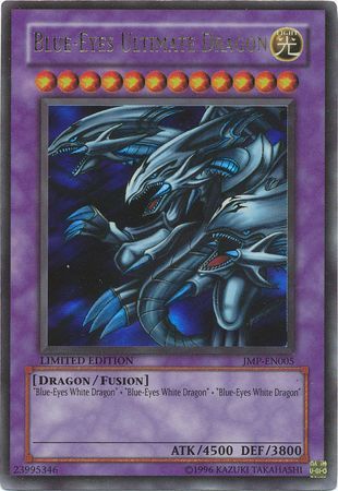 Blue-Eyes Ultimate Dragon - JMP-EN005 - Ultra Rare 1