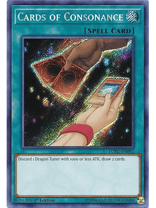 Cards of Consonance - LCKC-EN092 - Secret Rare 