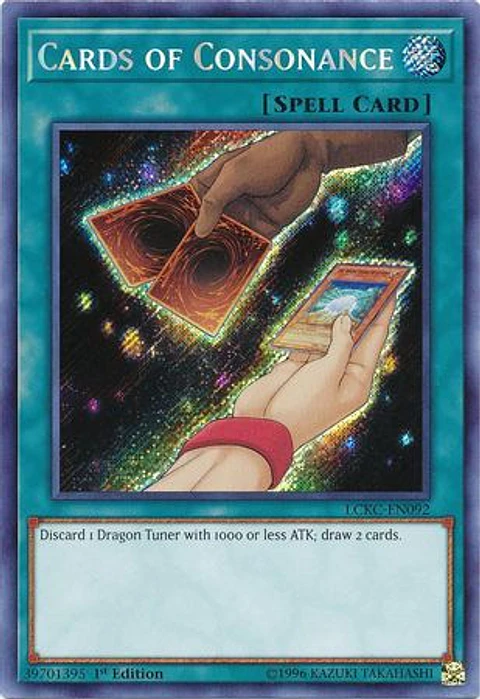 Cards of Consonance - LCKC-EN092 - Secret Rare 