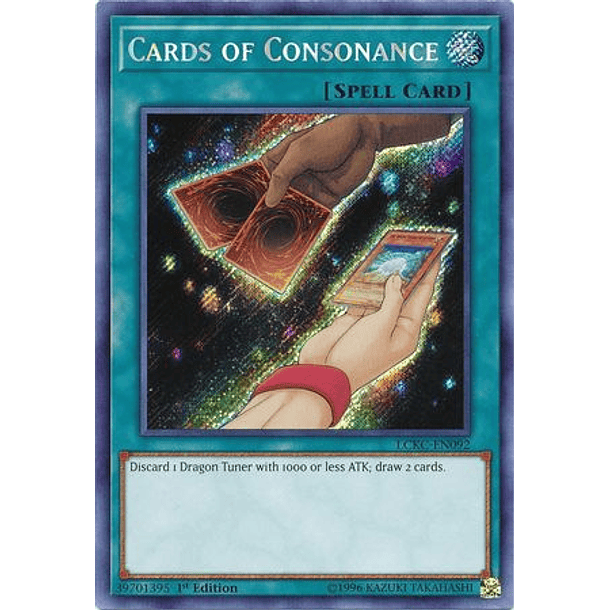 Cards of Consonance - LCKC-EN092 - Secret Rare 