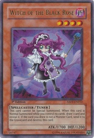 Witch of the Black Rose - ABPF-EN012 - Ultra Rare 1st Edition 1