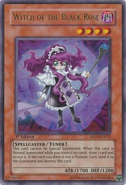Witch of the Black Rose - ABPF-EN012 - Ultra Rare 1st Edition