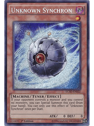 Unknown Synchron - LC5D-EN022 - Secret Rare