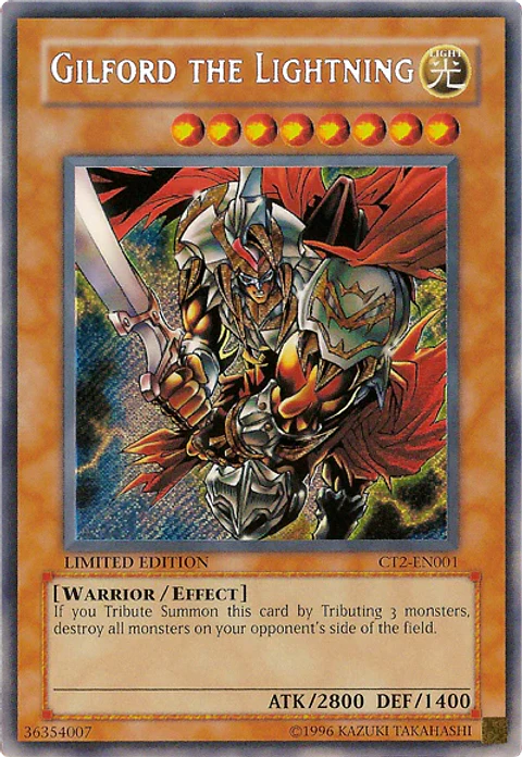 Gilford the Lightning - CT2-EN001 - Secret