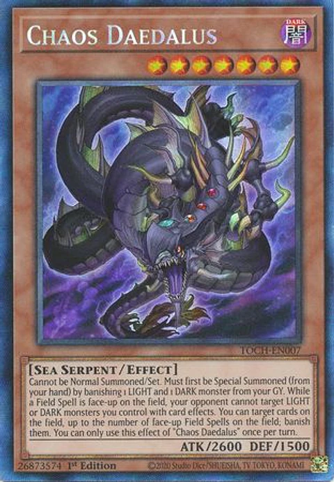 Chaos Daedalus - TOCH-EN007 - Collectors Rare 