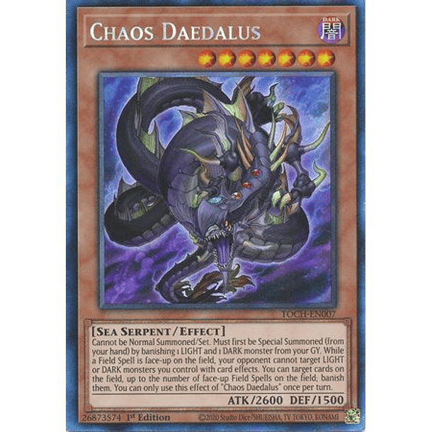 Chaos Daedalus - TOCH-EN007 - Collectors Rare 