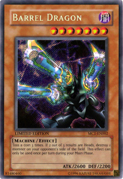 Barrel Dragon - MC1-EN002 - Secret Rare 1