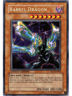 Barrel Dragon - MC1-EN002 - Secret Rare