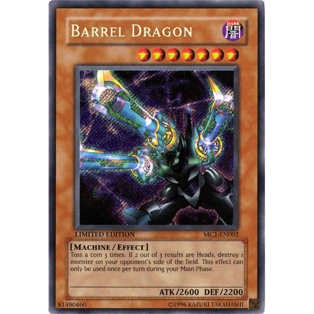 Barrel Dragon - MC1-EN002 - Secret Rare