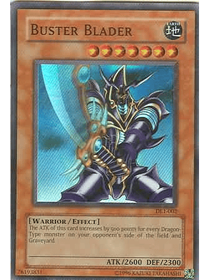 Buster Blader - DL1-002 - Super Rare (Jugado)