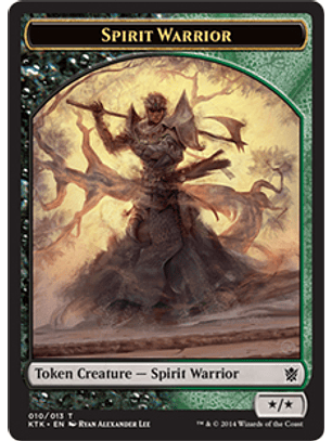 Spirit Warrior Token - KTK