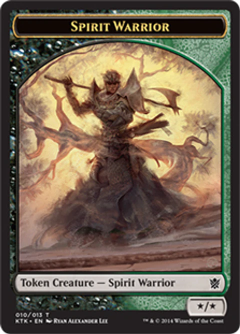 Spirit Warrior Token - KTK