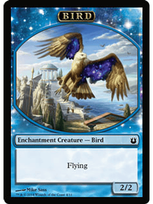 Bird Token Blue - BOG