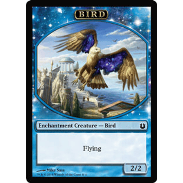 Bird Token Blue - BOG