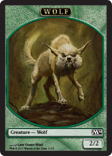 Wolf Token - M14 1