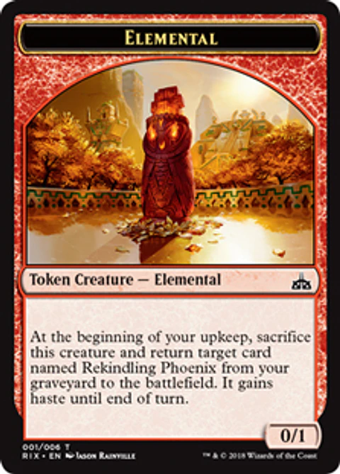 Elemental Token - RIX