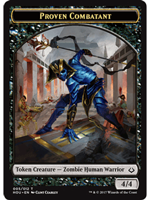 Proven Combatant Token - HOU